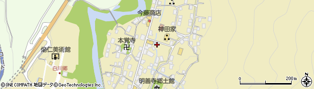 岐阜県大野郡白川村荻町198-4周辺の地図