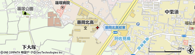 群馬県藤岡市篠塚75周辺の地図