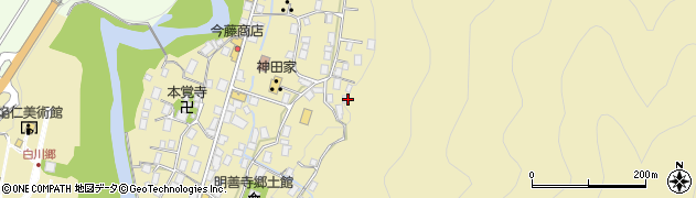 岐阜県大野郡白川村荻町882周辺の地図