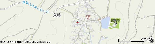 長野県佐久市矢嶋461周辺の地図