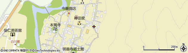 岐阜県大野郡白川村荻町820周辺の地図