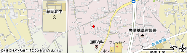 群馬県藤岡市下栗須209周辺の地図