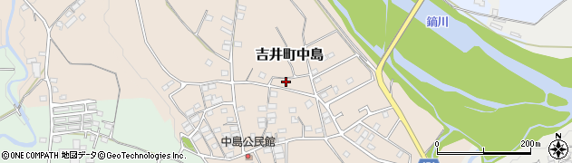 群馬県高崎市吉井町中島362周辺の地図