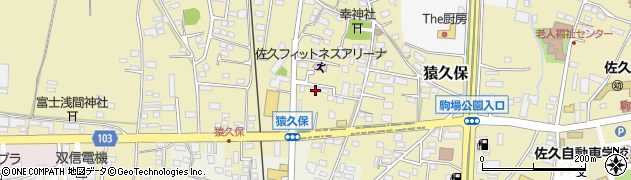 長野県佐久市猿久保794周辺の地図