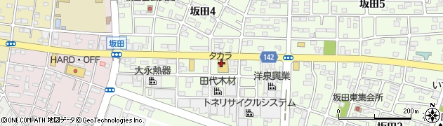 スペールメルカド・タカラ太田店周辺の地図