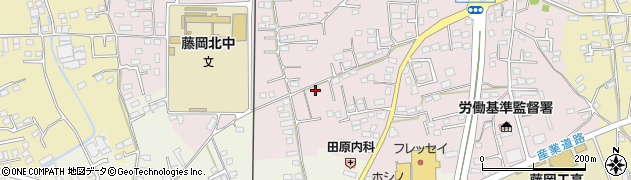 群馬県藤岡市下栗須219周辺の地図