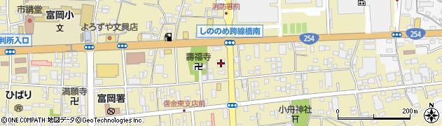トイプラネット富岡店周辺の地図