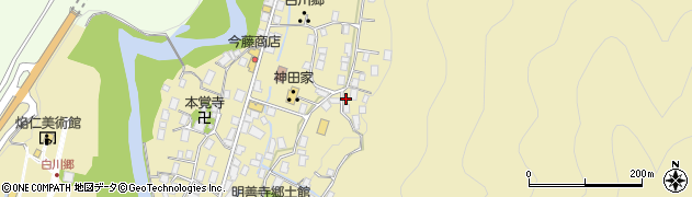 岐阜県大野郡白川村荻町814周辺の地図