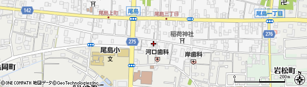 田野理容所周辺の地図