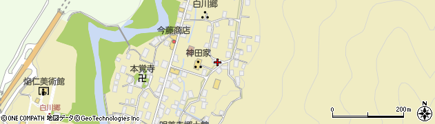 岐阜県大野郡白川村荻町802周辺の地図