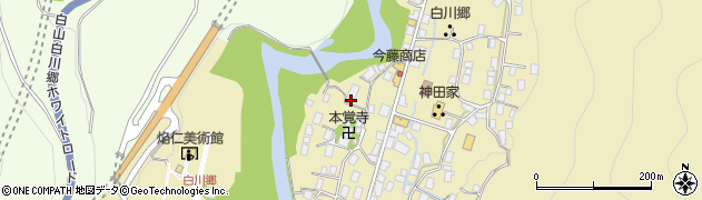 岐阜県大野郡白川村荻町360周辺の地図