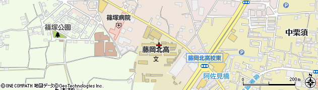 群馬県藤岡市篠塚90周辺の地図