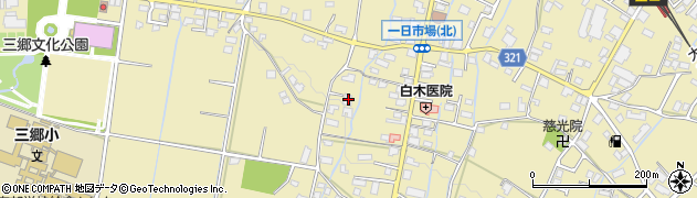 長野県安曇野市三郷明盛1724周辺の地図