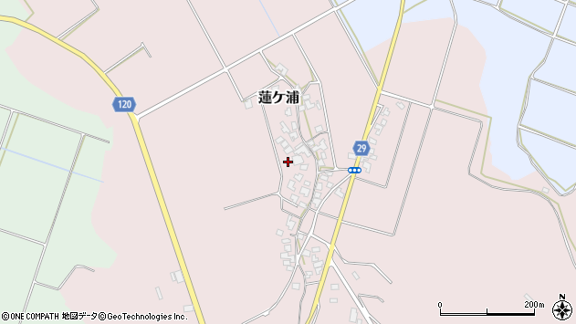 〒919-0811 福井県あわら市蓮ケ浦の地図