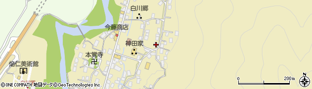 岐阜県大野郡白川村荻町956周辺の地図