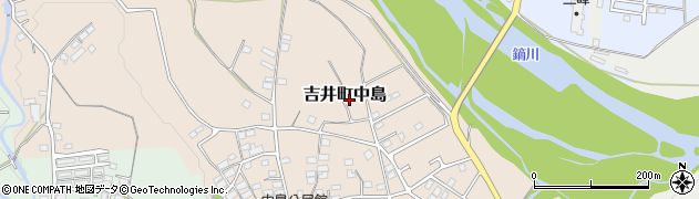 群馬県高崎市吉井町中島365周辺の地図