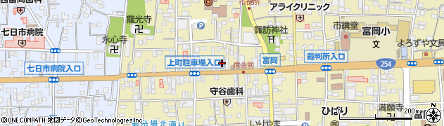 東和銀行富岡支店 ＡＴＭ周辺の地図