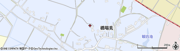 茨城県小美玉市橋場美380周辺の地図