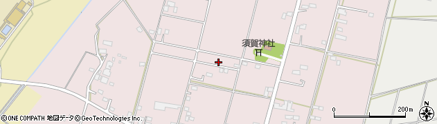 栃木県小山市東黒田218周辺の地図