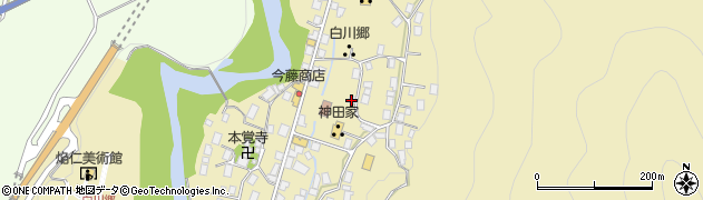 岐阜県大野郡白川村荻町978周辺の地図