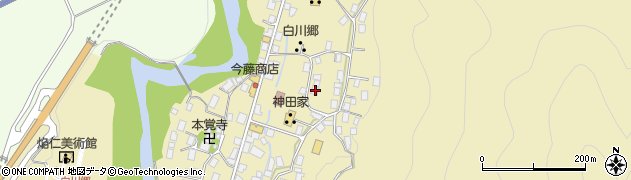 岐阜県大野郡白川村荻町959周辺の地図