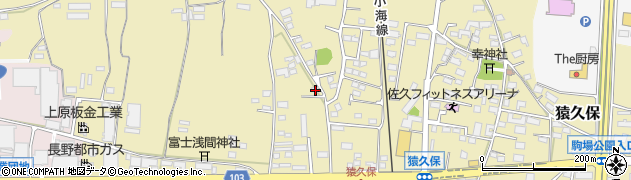 長野県佐久市猿久保746周辺の地図