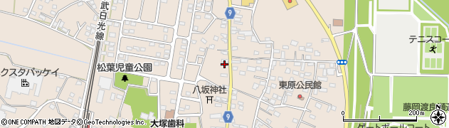栃木県栃木市藤岡町藤岡1324周辺の地図