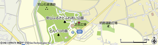茨城県筑西市宮山511周辺の地図