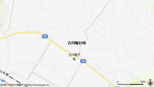 〒509-4215 岐阜県飛騨市古川町杉崎の地図