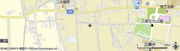 長野県安曇野市三郷明盛4633周辺の地図