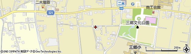 長野県安曇野市三郷明盛4687周辺の地図