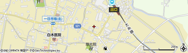長野県安曇野市三郷明盛1489-2周辺の地図