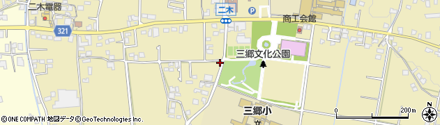 長野県安曇野市三郷明盛4715周辺の地図