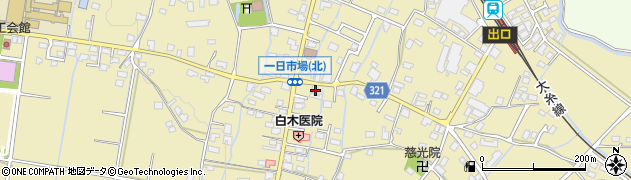 長野県安曇野市三郷明盛1601周辺の地図