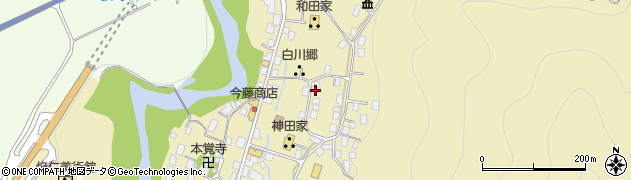 岐阜県大野郡白川村荻町977周辺の地図