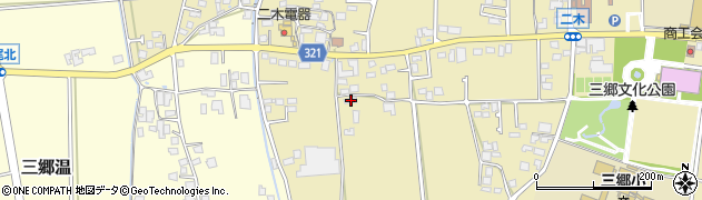 長野県安曇野市三郷明盛4636周辺の地図