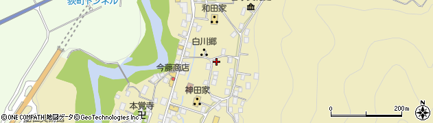 岐阜県大野郡白川村荻町976周辺の地図