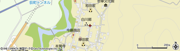 岐阜県大野郡白川村荻町985-1周辺の地図