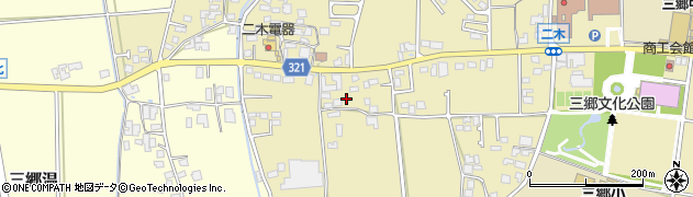 長野県安曇野市三郷明盛4638周辺の地図
