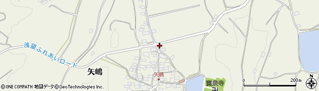 長野県佐久市矢嶋376周辺の地図