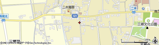 長野県安曇野市三郷明盛4605周辺の地図