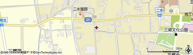 長野県安曇野市三郷明盛4637周辺の地図