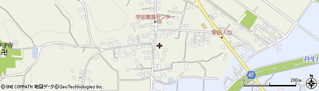 群馬県富岡市宇田554周辺の地図