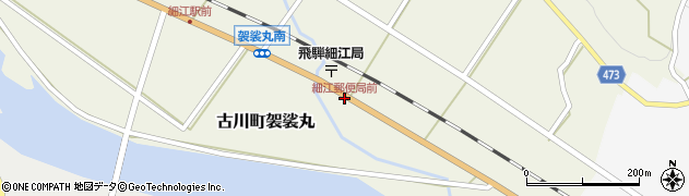 細江郵便局前周辺の地図