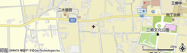 長野県安曇野市三郷明盛4643周辺の地図