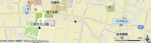 長野県安曇野市三郷明盛1867周辺の地図