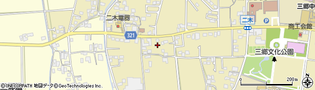 長野県安曇野市三郷明盛4645周辺の地図