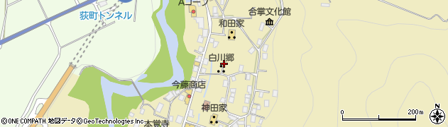 岐阜県大野郡白川村荻町272周辺の地図