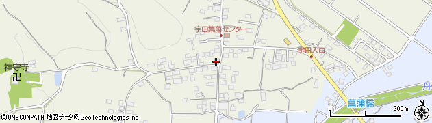 群馬県富岡市宇田626周辺の地図