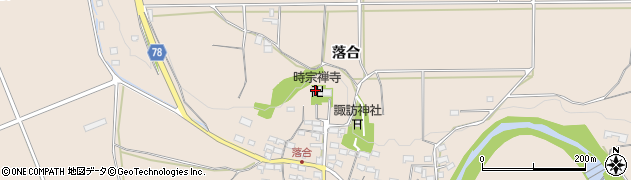 時宗寺周辺の地図
